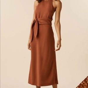 VETTA 2 piece halter dress